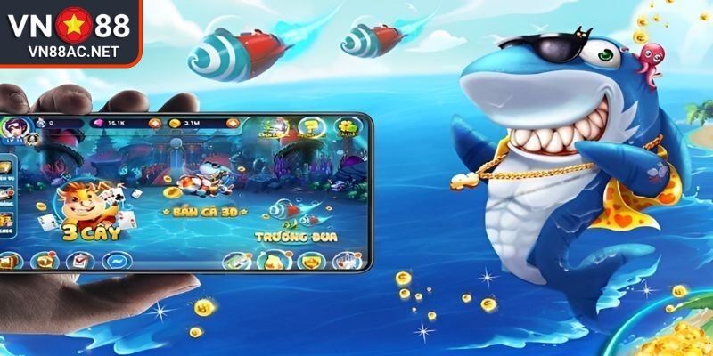 Lối chơi bắn cá JILI VN88 thân thiện