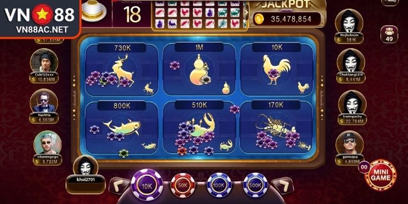 Bầu cua VN88 là gì?
