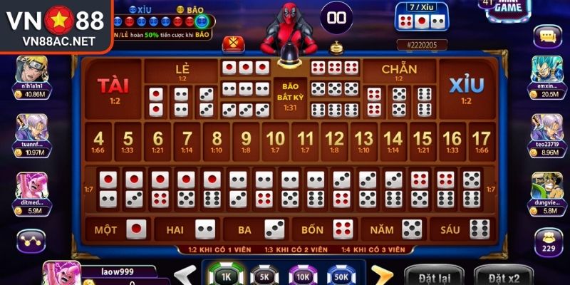 Sicbo VN88 Khám Phá Hướng Dẫn Chi Tiết Cho Tân Thủ Nhập Môn 2 Cược cặp số Sicbo VN88