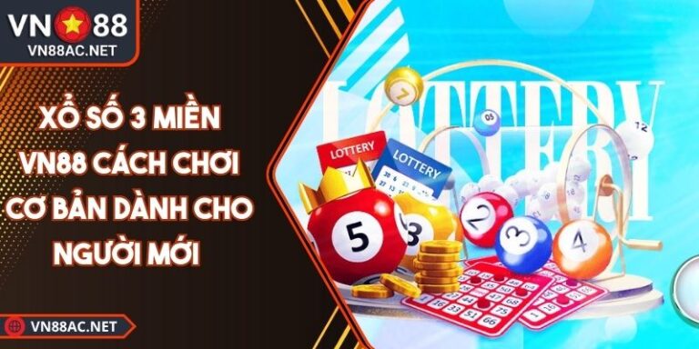 xổ số 3 miền VN88