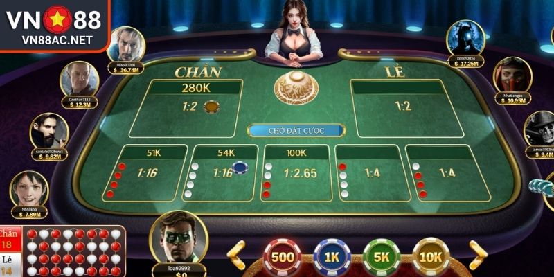 Đặt cược chẵn/lẻ